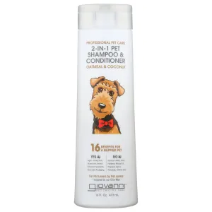 2-In-1 Pet Shampoo & Conditioner (Oatmeal & Coconut)