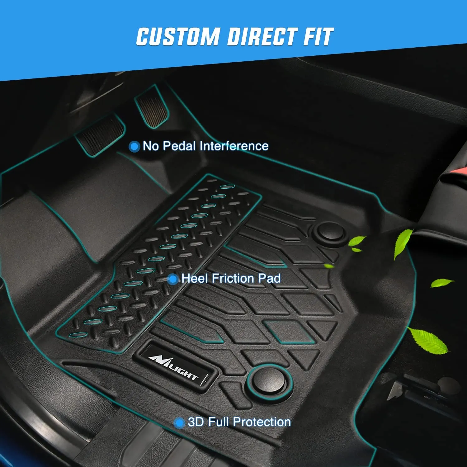 2022-2025 Mitsubishi Outlander TPE Floor Mats