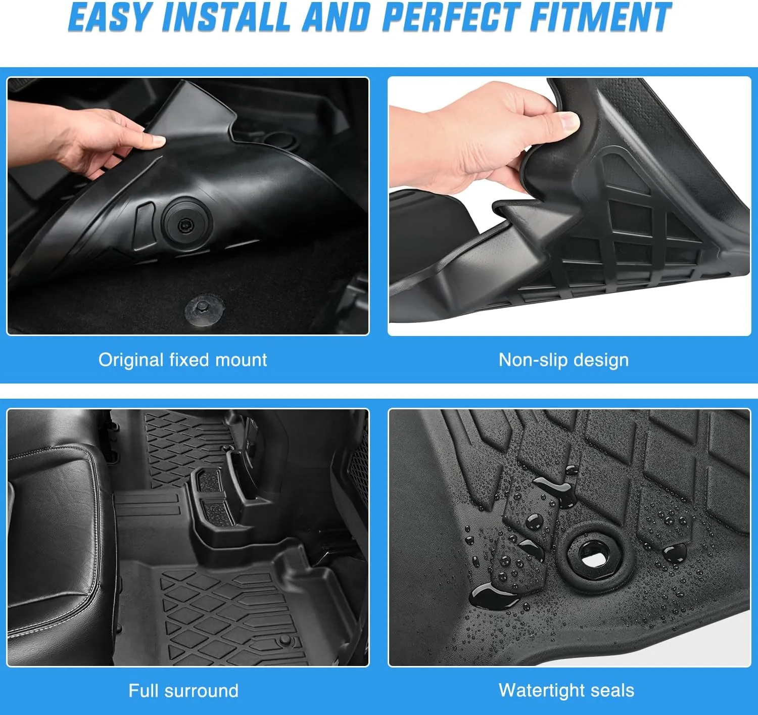 2022-2025 Mitsubishi Outlander TPE Floor Mats