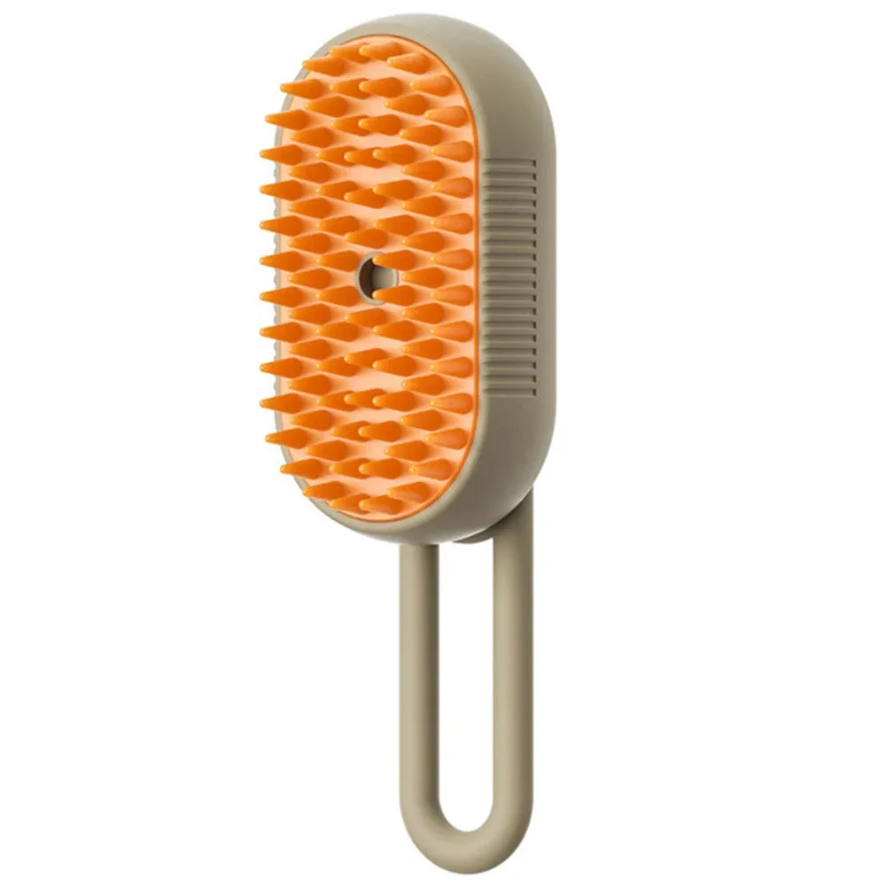 3-in-1 Electric Pet Grooming Brush – Massage, Hair Removal, Steam