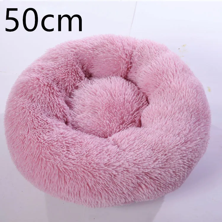 Cotton Pet Bed Winter Warm Sleeping Bed For Dogs Kennel