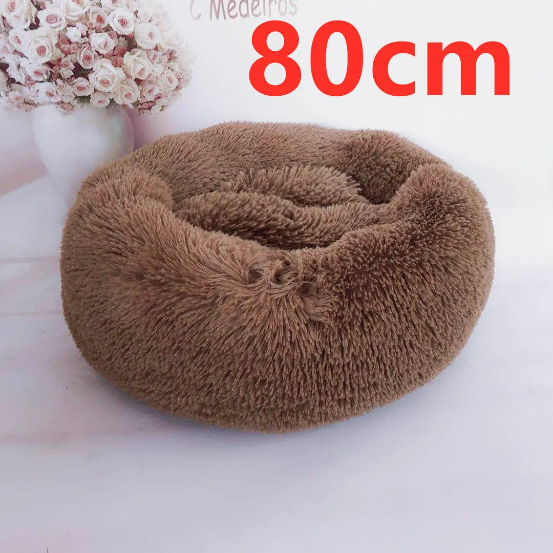 Cotton Pet Bed Winter Warm Sleeping Bed For Dogs Kennel