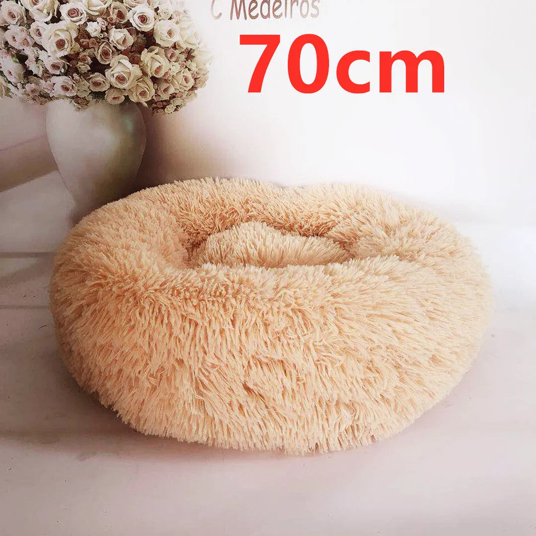Cotton Pet Bed Winter Warm Sleeping Bed For Dogs Kennel