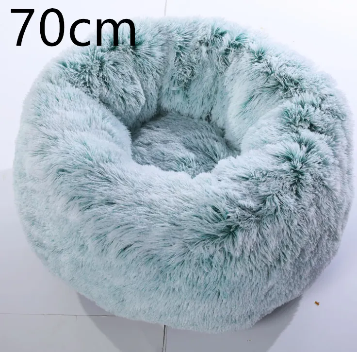 Cotton Pet Bed Winter Warm Sleeping Bed For Dogs Kennel