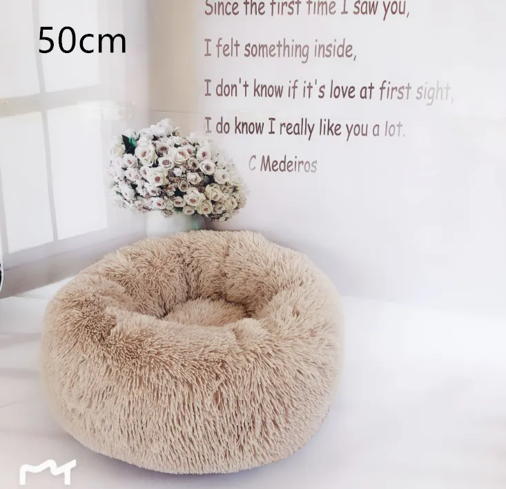 Cotton Pet Bed Winter Warm Sleeping Bed For Dogs Kennel