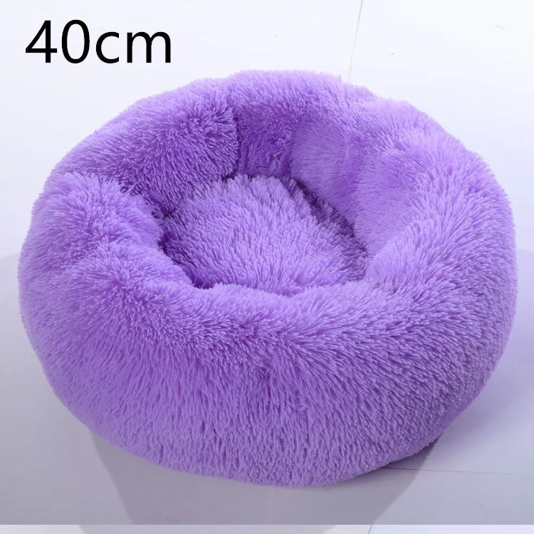 Cotton Pet Bed Winter Warm Sleeping Bed For Dogs Kennel