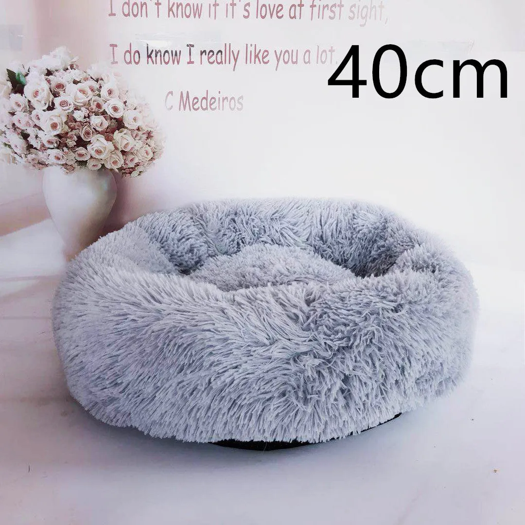 Cotton Pet Bed Winter Warm Sleeping Bed For Dogs Kennel