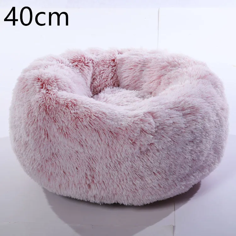 Cotton Pet Bed Winter Warm Sleeping Bed For Dogs Kennel