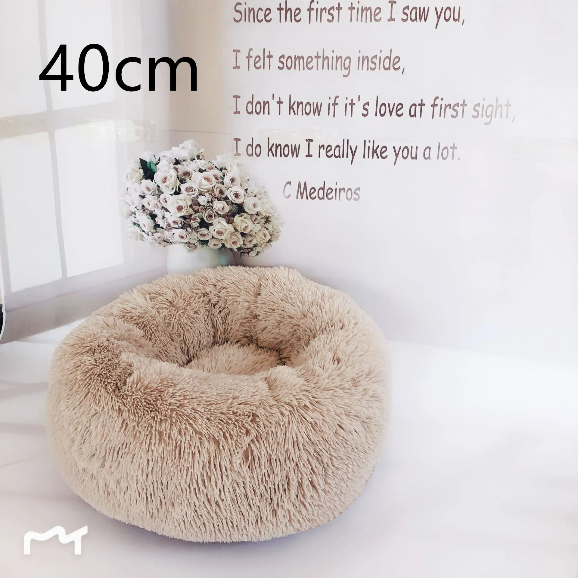 Cotton Pet Bed Winter Warm Sleeping Bed For Dogs Kennel