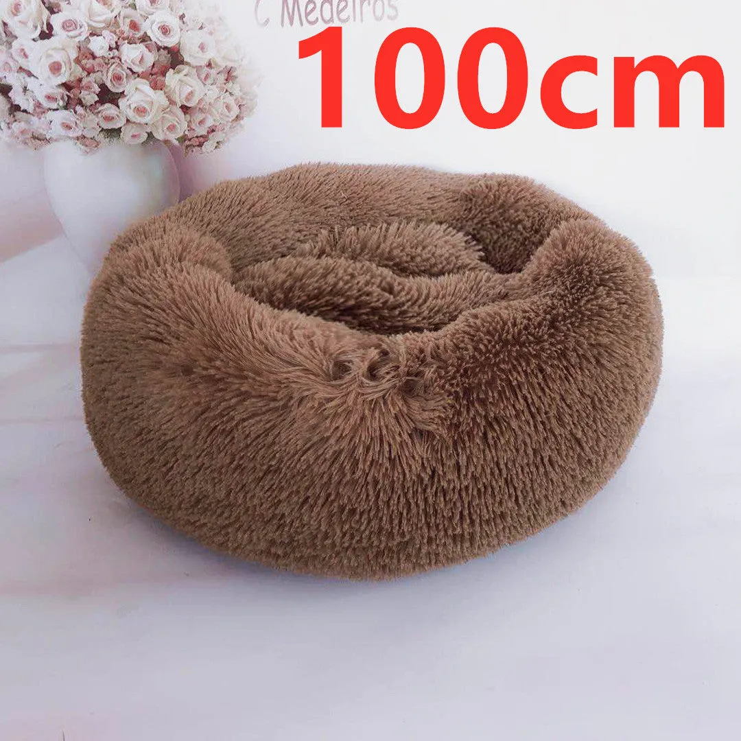 Cotton Pet Bed Winter Warm Sleeping Bed For Dogs Kennel