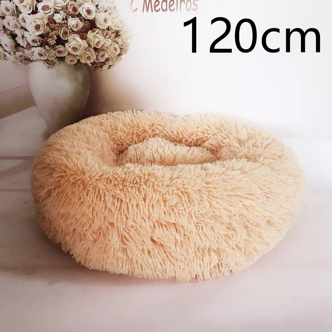 Cotton Pet Bed Winter Warm Sleeping Bed For Dogs Kennel