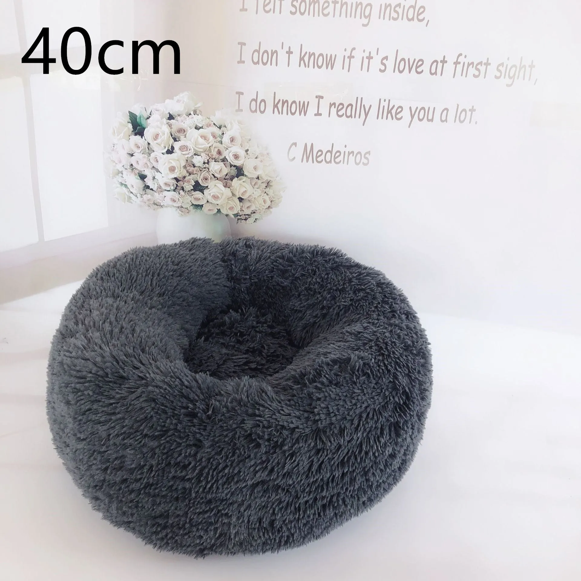 Cotton Pet Bed Winter Warm Sleeping Bed For Dogs Kennel