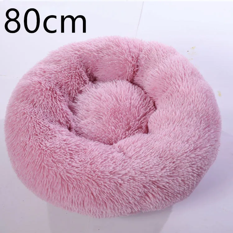 Cotton Pet Bed Winter Warm Sleeping Bed For Dogs Kennel