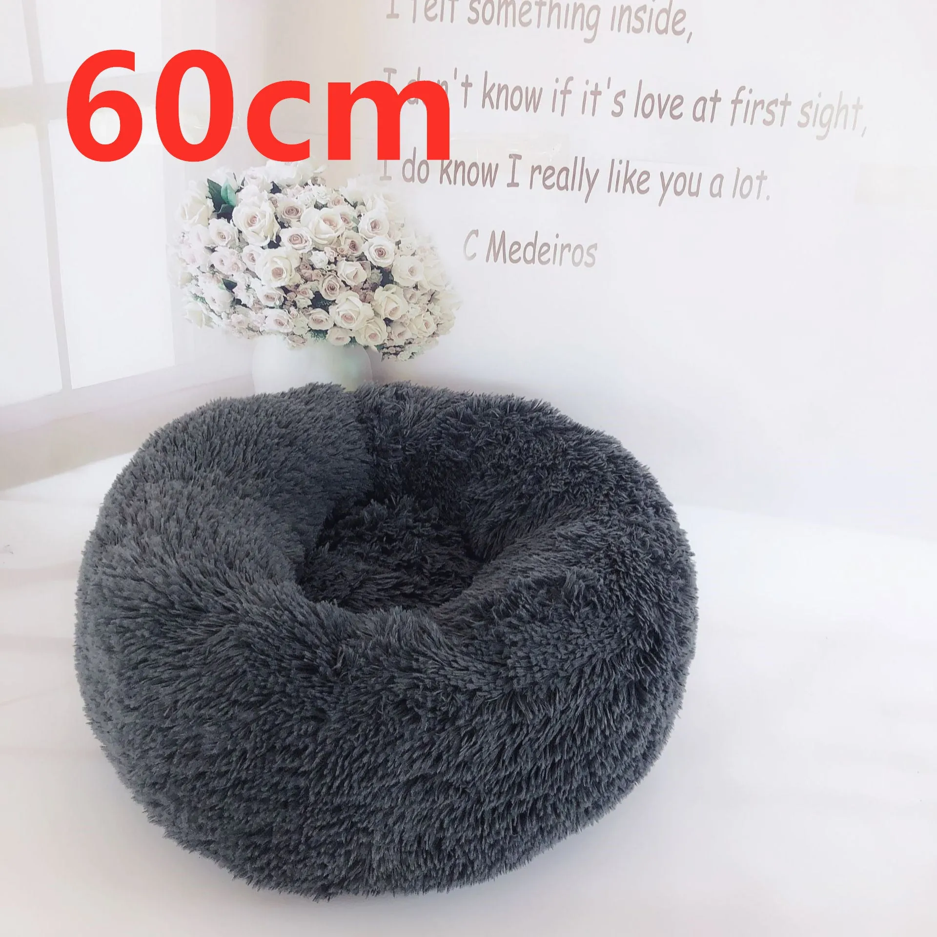 Cotton Pet Bed Winter Warm Sleeping Bed For Dogs Kennel