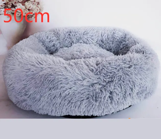 Cotton Pet Bed Winter Warm Sleeping Bed For Dogs Kennel