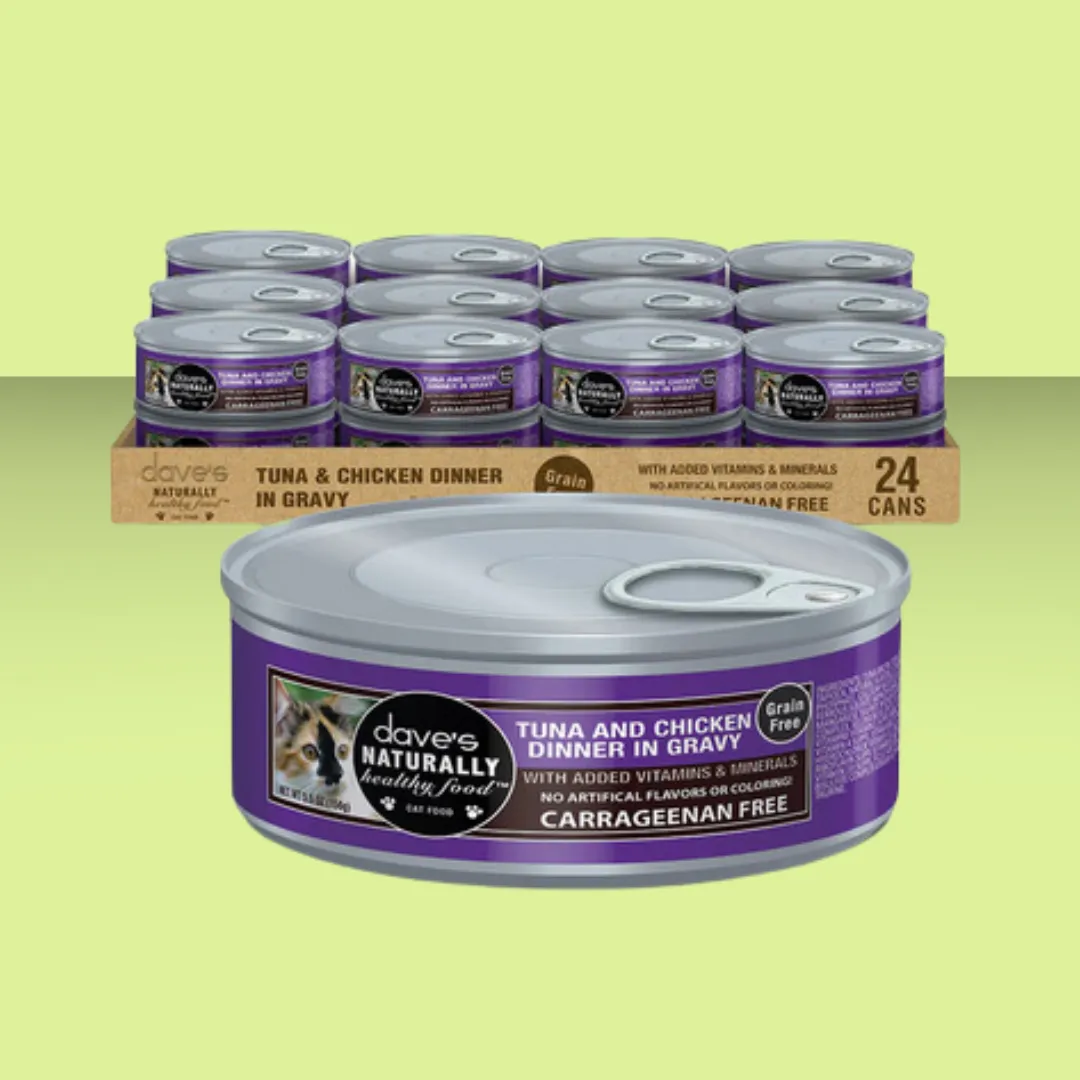 Dave's Saucey Chicken & Tuna 5.5oz