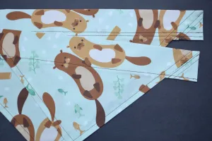 Dog Bandana - Floating Friends Cotton Dog Scarf