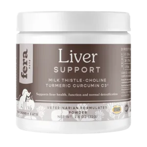 Fera Pet Organics Dog and Cat Supplement, Liver Support