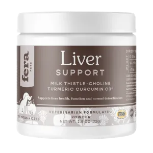 Fera Pet Organics Dog and Cat Supplement, Liver Support