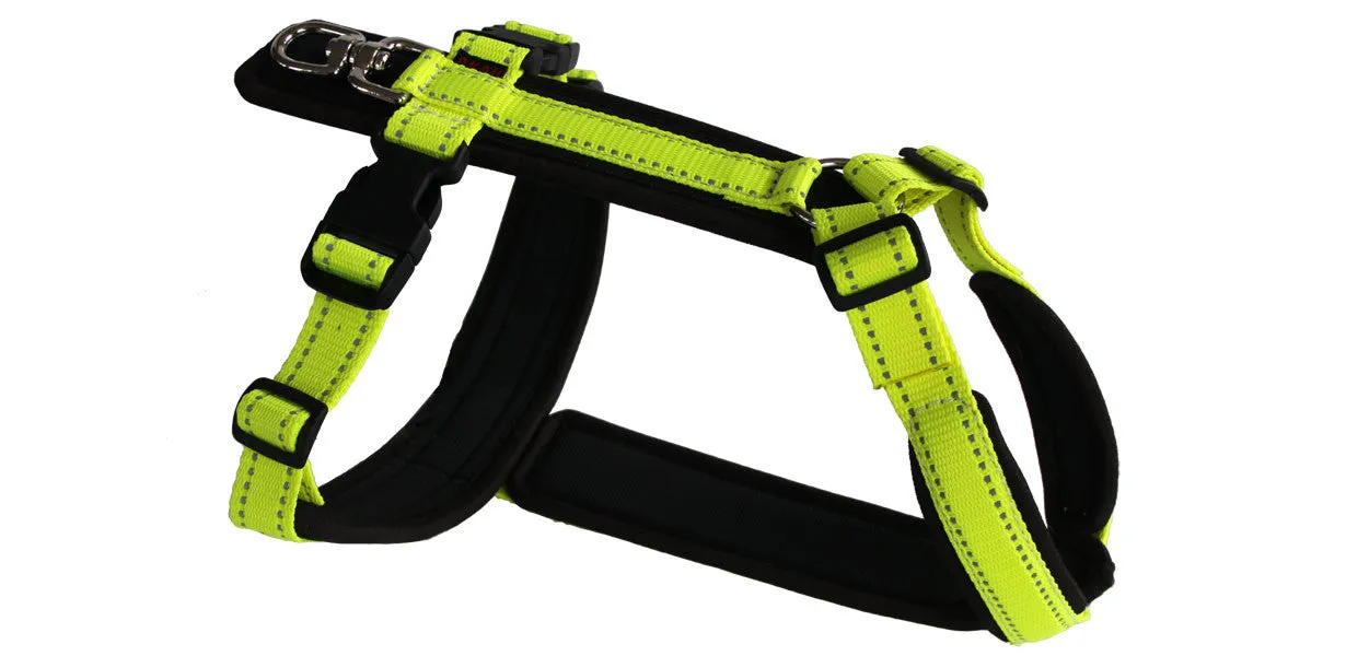 Fluorescent Yellow Tracker Harness