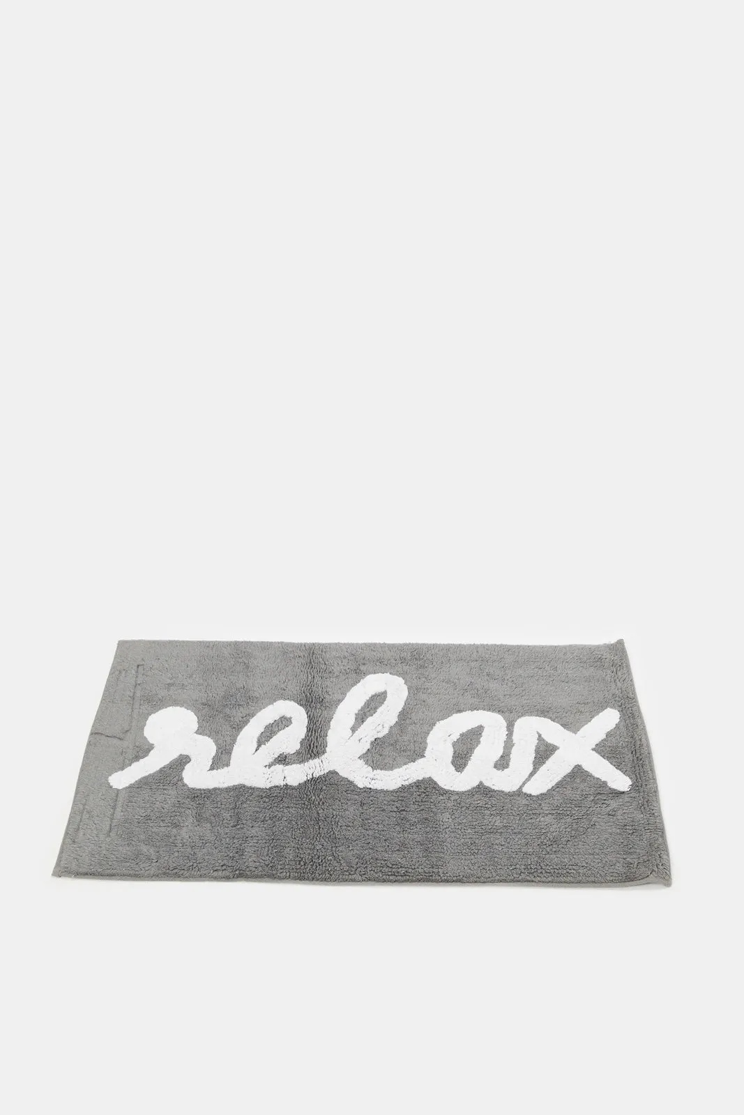 Grey Relax Tufted Bathmat