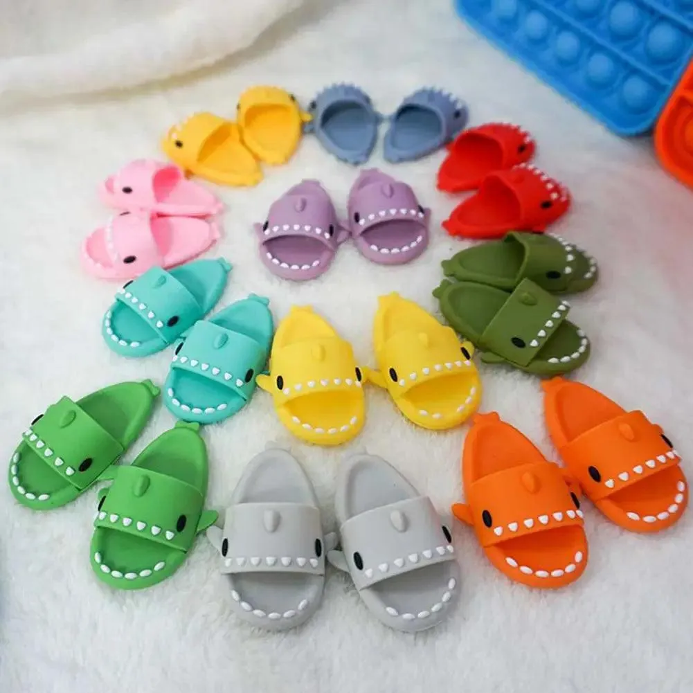 Hamster Costume Shoes Cute Shark Slippers Cosplay Suit Small Pet Fun Clothes Guinea Pigs Cosplay Assessories For Real Pets