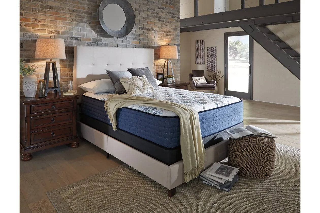 Mt Dana Plush White Twin Mattress