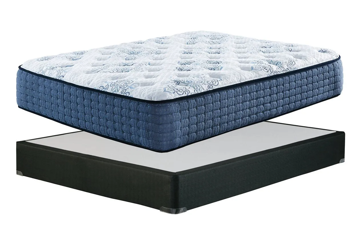 Mt Dana Plush White Twin Mattress