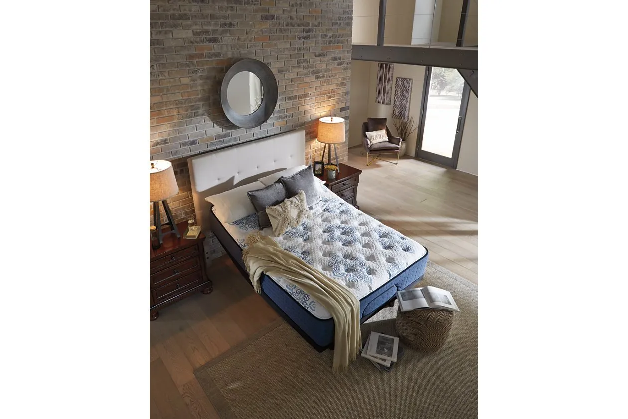 Mt Dana Plush White Twin Mattress