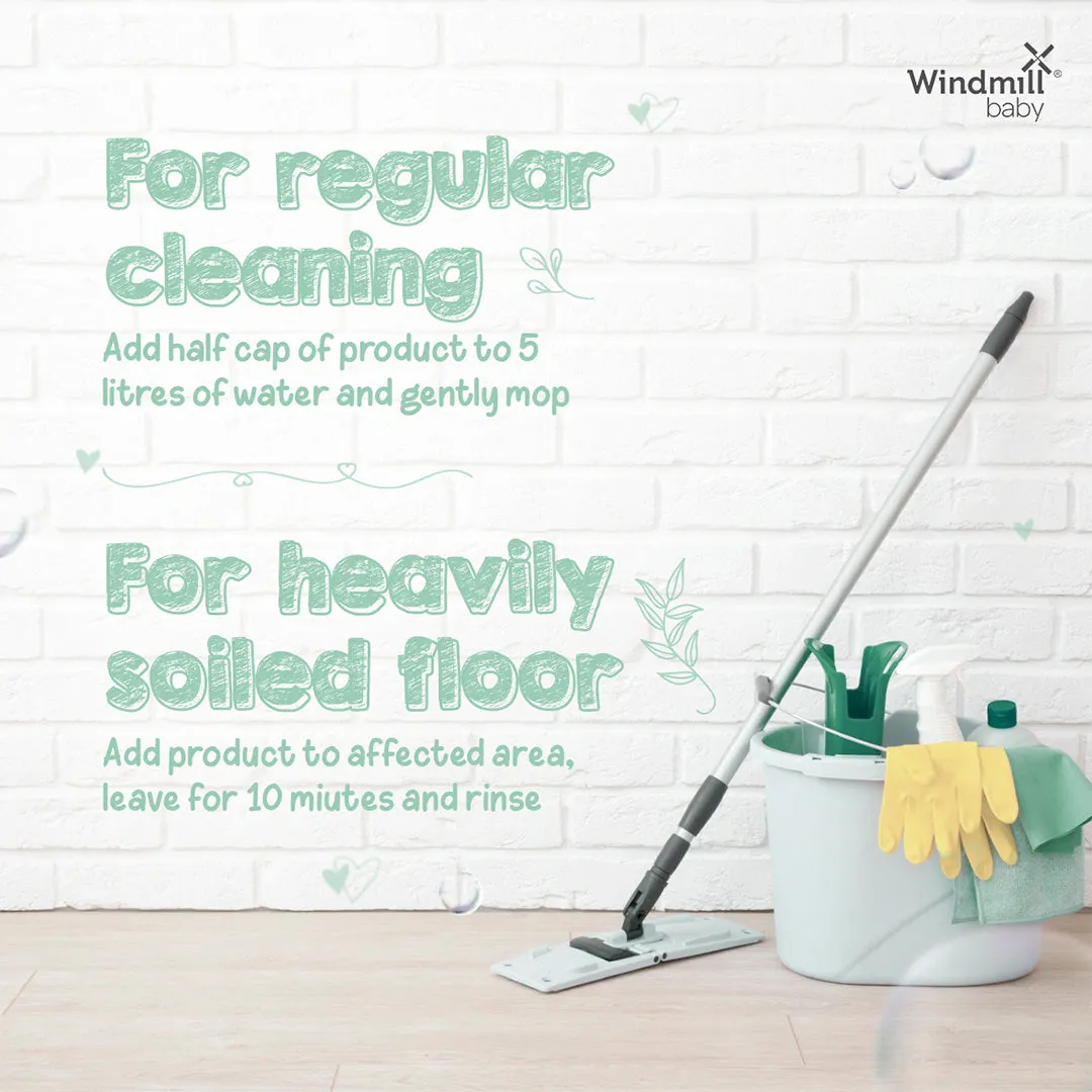 Natural Floor Cleaner Citrus Fresh 2 Ltr Pack