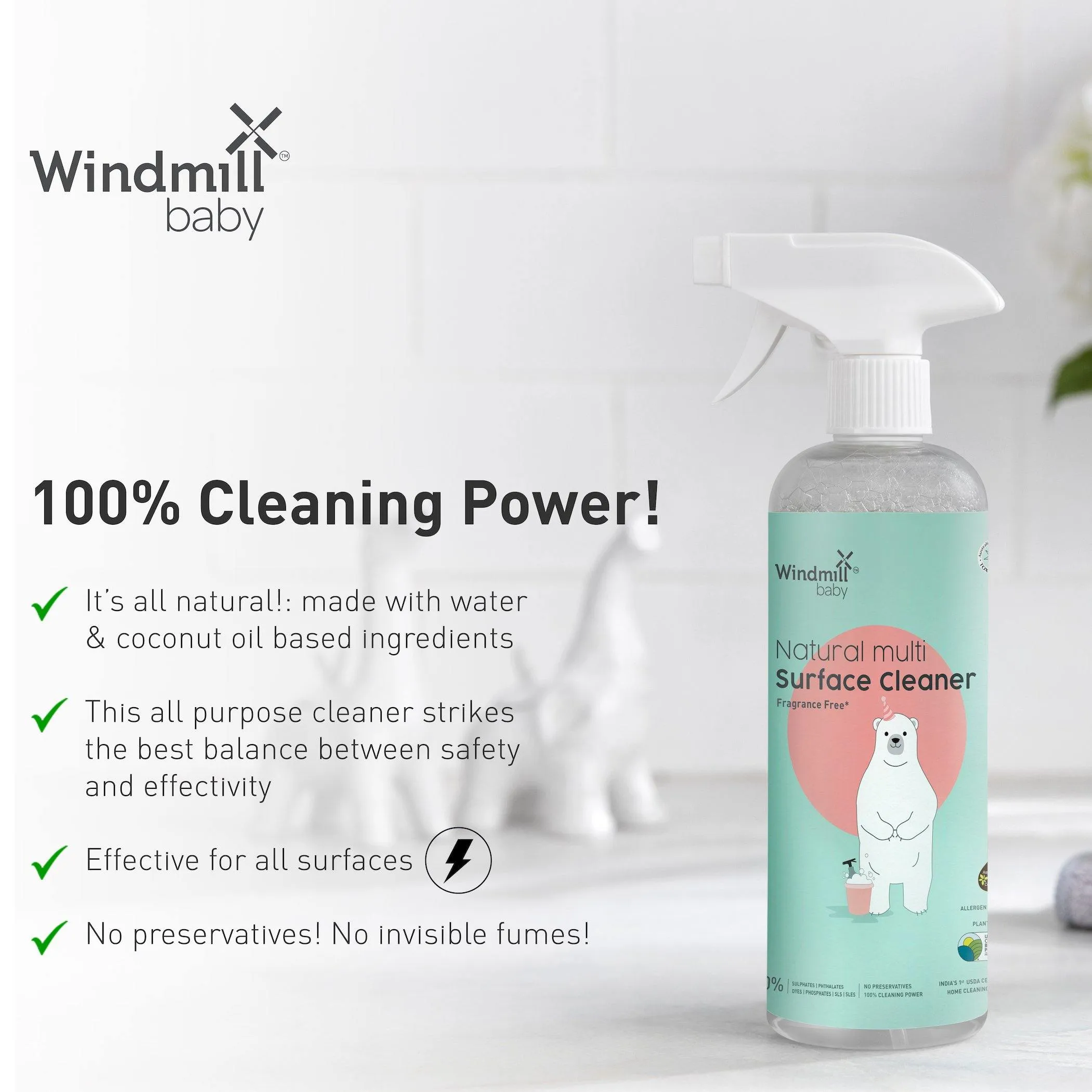 Natural Toy and Surface Cleaner Fragrance Free