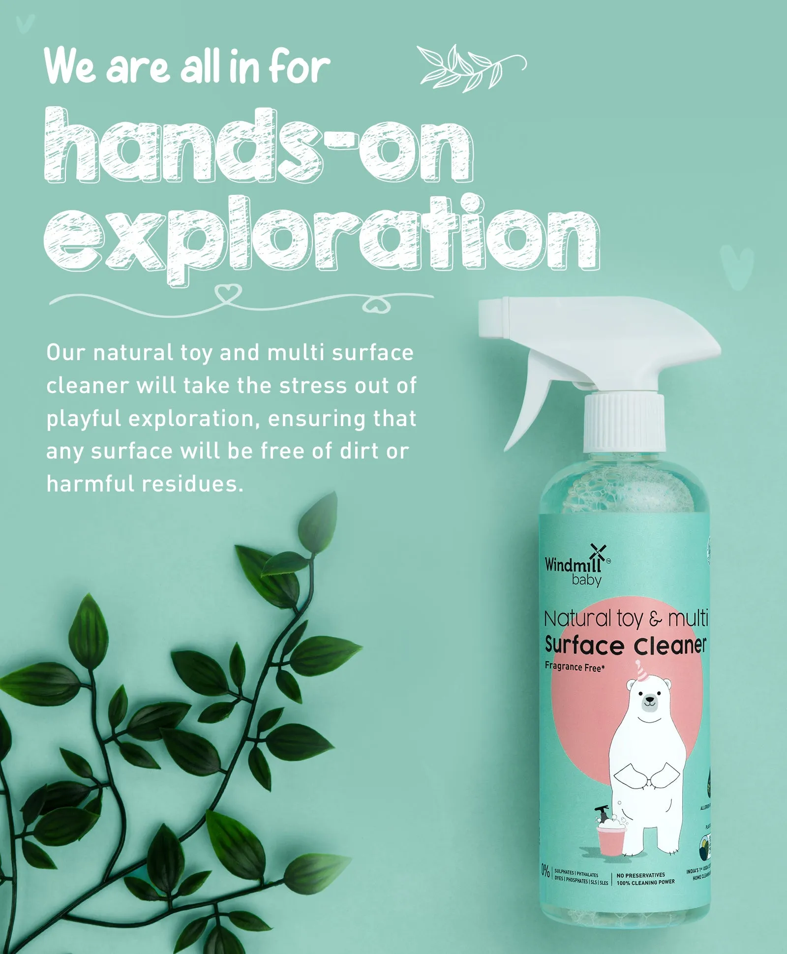 Natural Toy and Surface Cleaner Fragrance Free