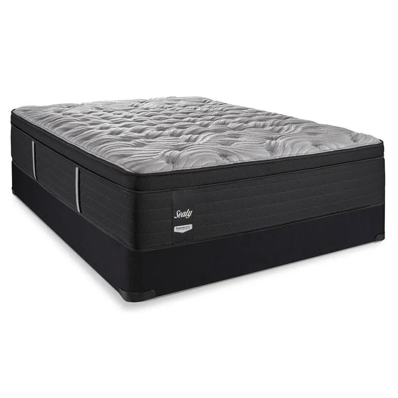 Sealy 17" Diamanti Cushion Firm Euro Top Mattress with Pocket Coil