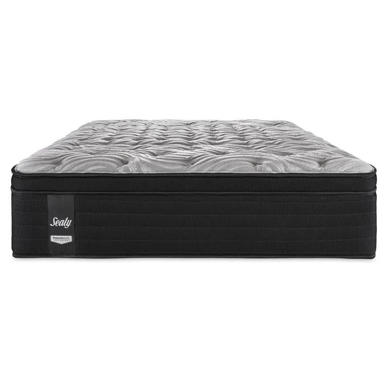 Sealy 17" Diamanti Cushion Firm Euro Top Mattress with Pocket Coil