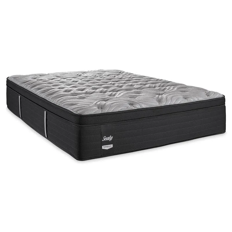 Sealy 17" Diamanti Cushion Firm Euro Top Mattress with Pocket Coil