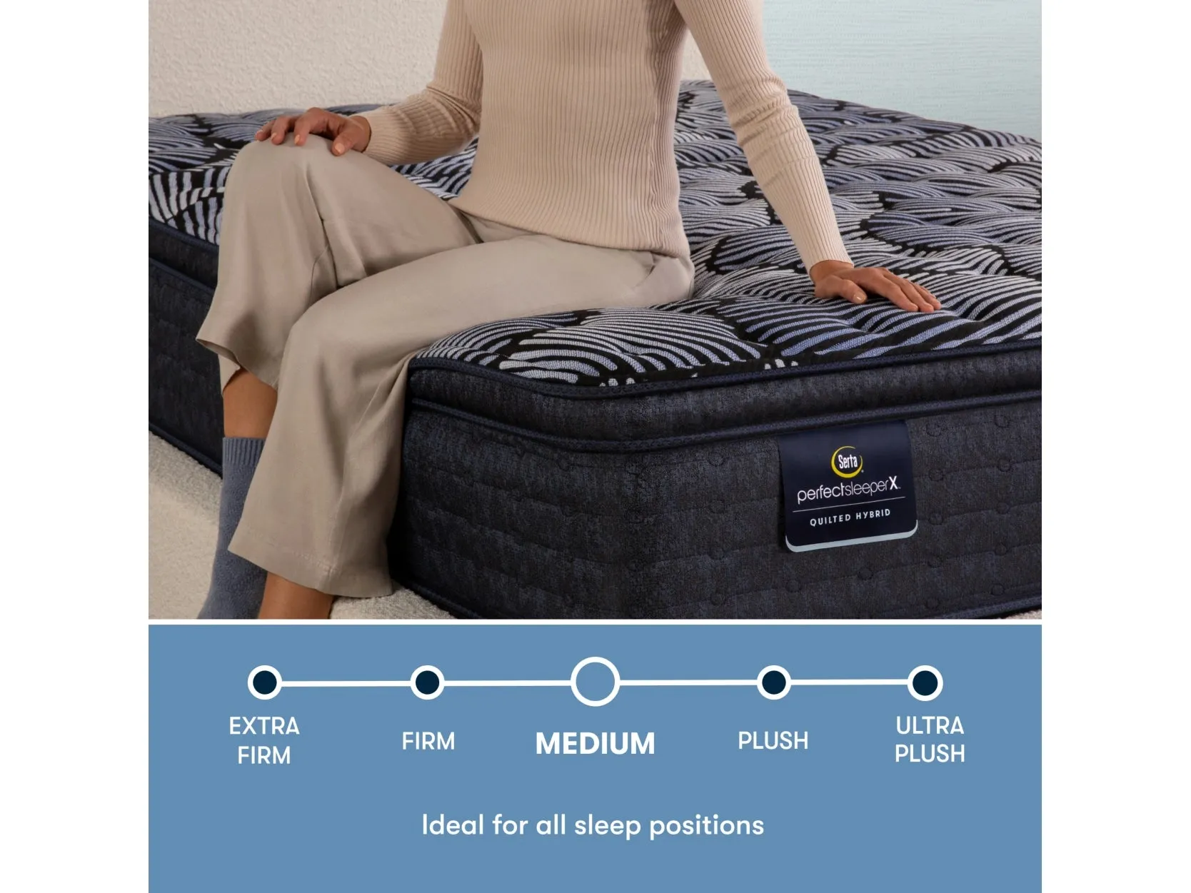 Serta Perfect Sleeper X Lexton Medium Pillow Top Full Mattress