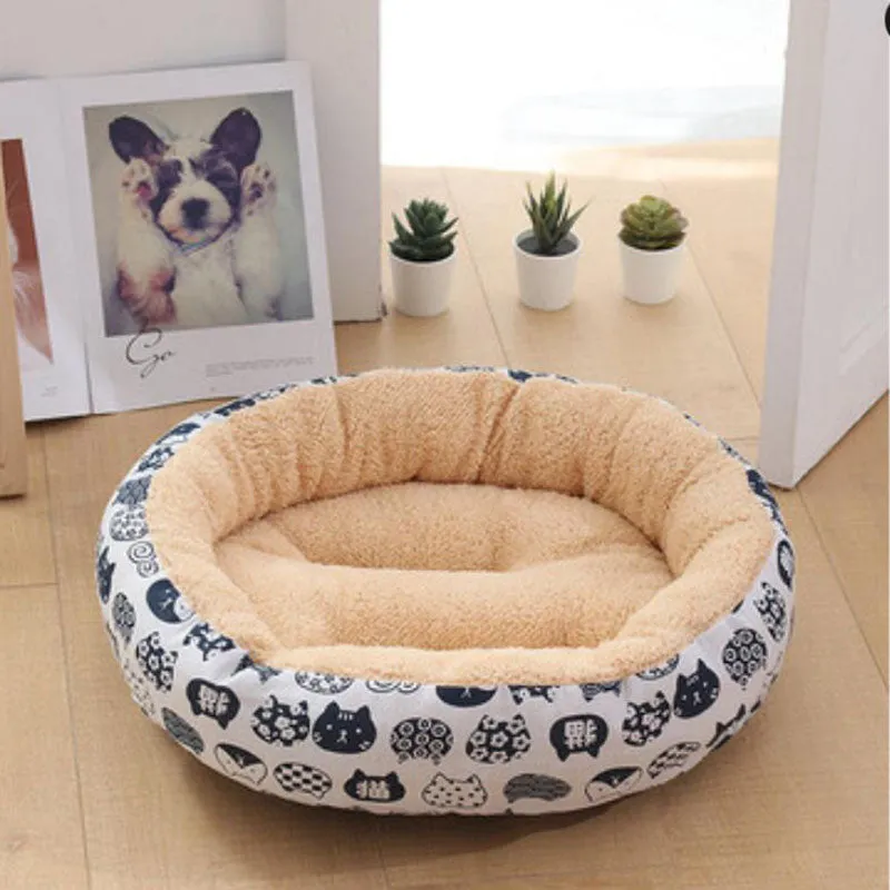 Small and medium-sized warm winter pet nest