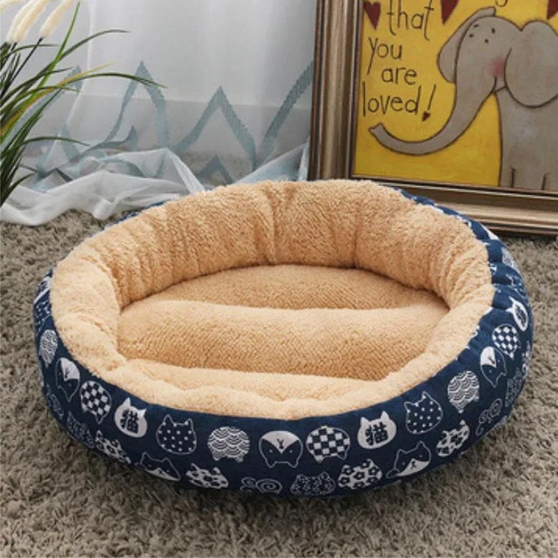 Small and medium-sized warm winter pet nest