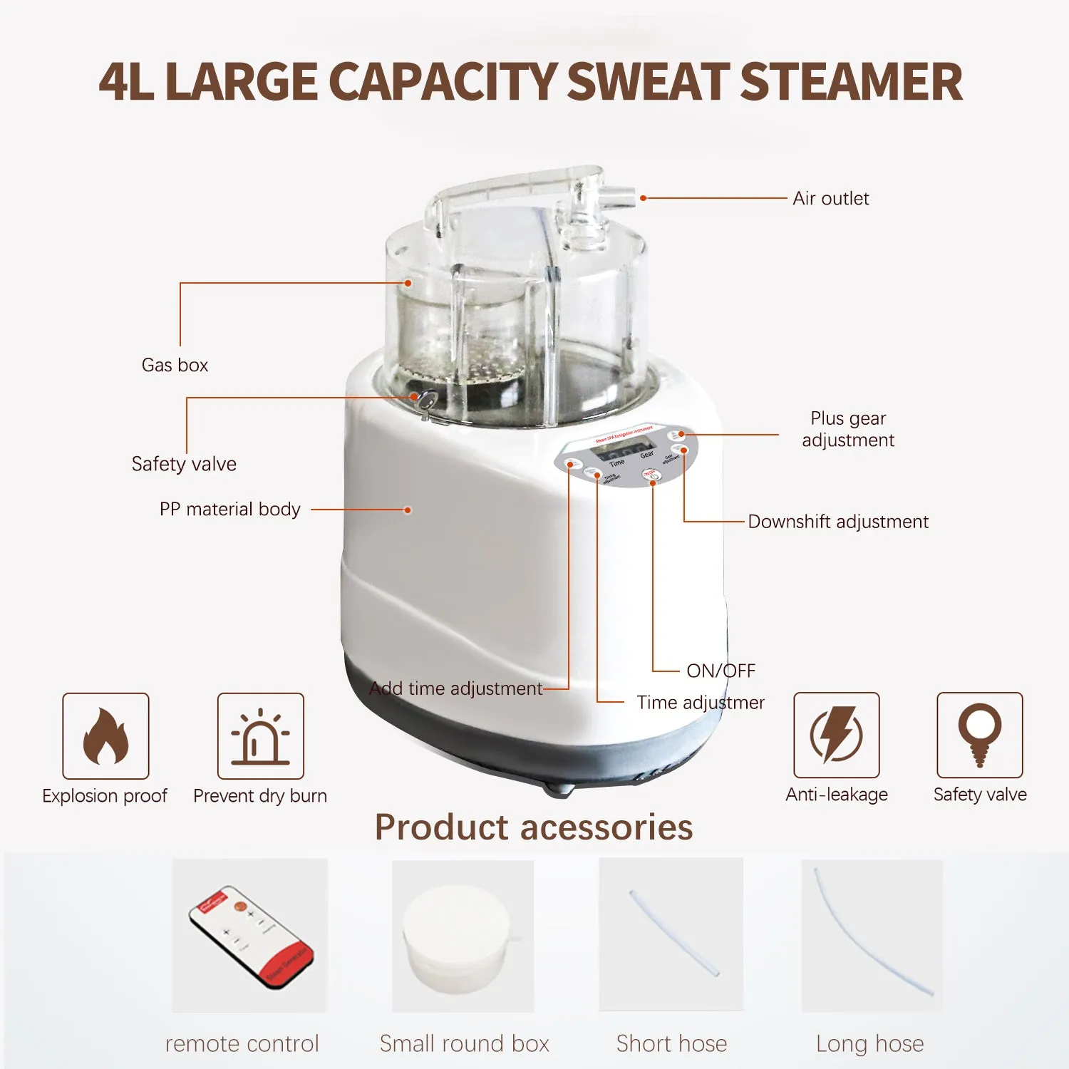 Sojourner Portable Sauna for Home - Steam Sauna Tent, Personal Sauna - Sauna Heater, Tent, Chair, Remote Included for Home Sauna - Enjoy Your Own Personal Spa