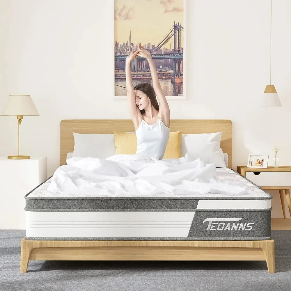 TEOANNS 10" Memory Foam Mattress