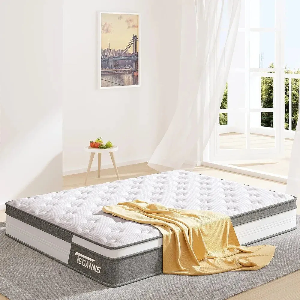 TEOANNS 10" Memory Foam Mattress
