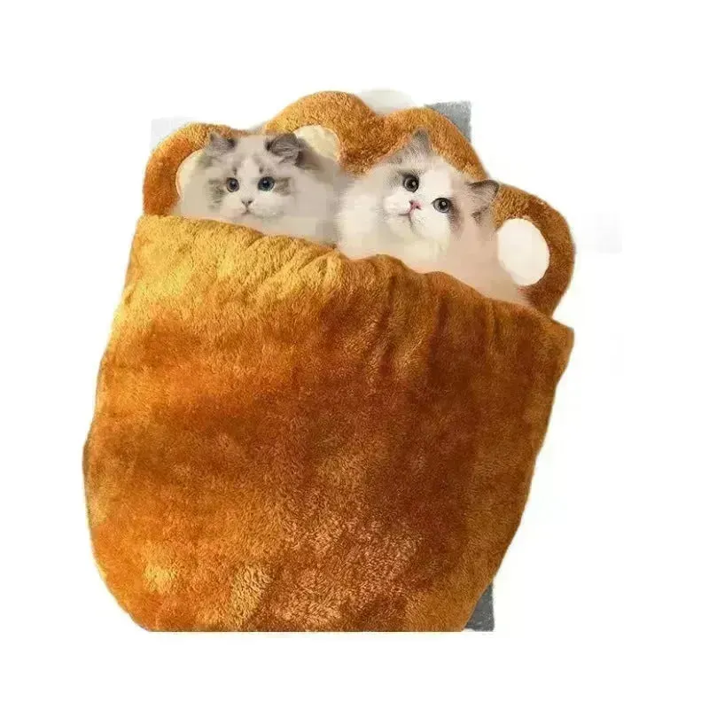 Winter Warm Thickened House Semi-closed Cat Nest